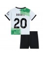 Otroški Nogometna dresi replika Liverpool Diogo Jota #20 Gostujoči 2023-24 Kratek rokav (+ hlače)